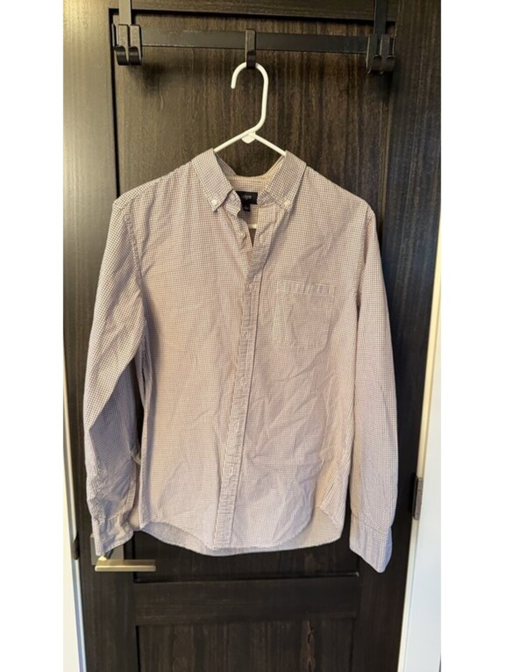 J.Crew Men's Checkered Button-Down Shirt 0088